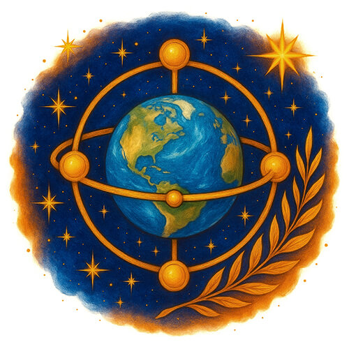 136-Celestial-Equator-Nodes-Astrology-Point-Art-Astrological-Symbol-Esoteric-Artwork-Celestial-Universe-Art-Cosmic-Space-Image