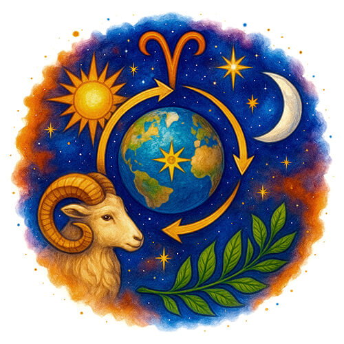 147-Precession-of-the-Equinoxes-(Aries-Point)-Astrology-Point-Art-Astrological-Symbol-Esoteric-Artwork-Celestial-Universe-Art-Cosmic-Space-Image