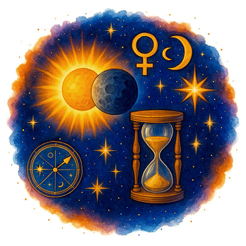 150-Saros-Points-Astrology-Point-Art-Astrological-Symbol-Esoteric-Artwork-Celestial-Universe-Art-Cosmic-Space-Image