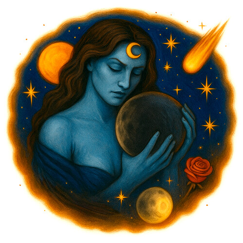 159-Dark-Moon-Lilith-(Waldemath)-Astrology-Point-Art-Astrological-Symbol-Esoteric-Artwork-Celestial-Universe-Art-Cosmic-Space-Image