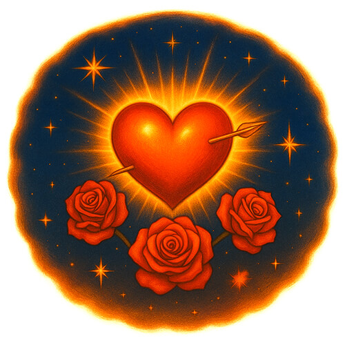 175-Part-of-Love-Astrology-Point-Art-Astrological-Symbol-Esoteric-Artwork-Celestial-Universe-Art-Cosmic-Space-Image