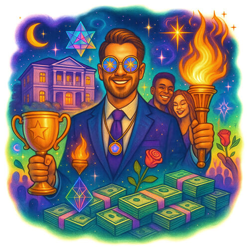 182-Part-of-Victory-&-Success-Astrology-Point-Art-Astrological-Symbol-Esoteric-Artwork-Celestial-Universe-Art-Cosmic-Space-Image