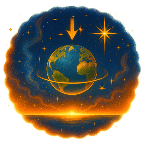 188-Equatorial-Ascendant-Astrology-Point-Art-Astrological-Symbol-Esoteric-Artwork-Celestial-Universe-Art-Cosmic-Space-Image