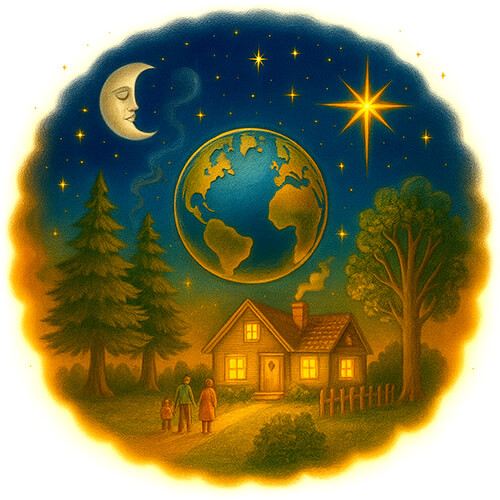 190-Imum-Coeli-(IC)-Astrology-Point-Art-Astrological-Symbol-Esoteric-Artwork-Celestial-Universe-Art-Cosmic-Space-Image