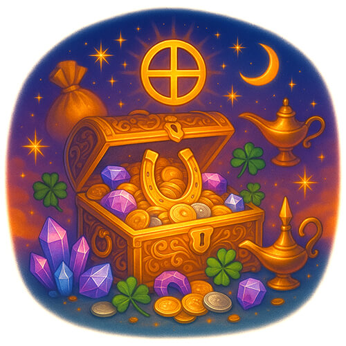 198-Part-of-Fortune-Astrology-Point-Art-Astrological-Symbol-Esoteric-Artwork-Celestial-Universe-Art-Cosmic-Space-Image