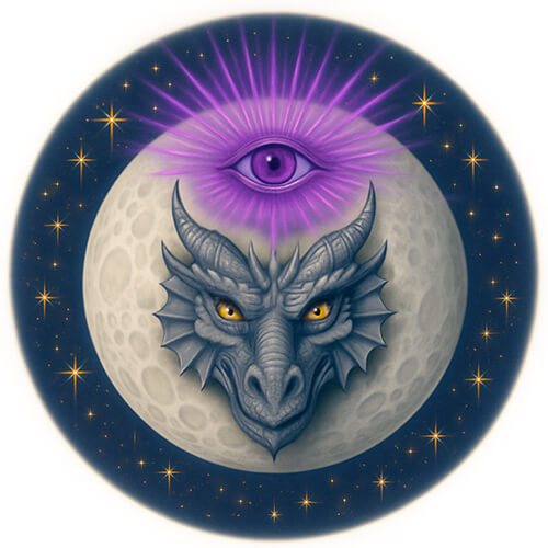 200-North-Node-Astrology-Point-Art-Astrological-Symbol-Esoteric-Artwork-Celestial-Universe-Art-Cosmic-Space-Image