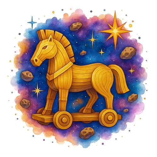 47-Trojan-Astroids-Astrology-Art-Astrological-Symbol-Esoteric-Artwork-Celestial-Universe-Art-Cosmic-Space-Image