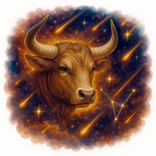 63-Southern-&-Northern-Taurids-Meteor-Shower-Meteor-Shower-Astrology-Art-Astrological-Symbol-Esoteric-Artwork-Celestial-Universe-Art-Cosmic-Space-Image