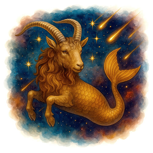 64-Alpha-Carpricornids-Meteor-Shower-Meteor-Shower-Astrology-Art-Astrological-Symbol-Esoteric-Artwork-Celestial-Universe-Art-Cosmic-Space-Image