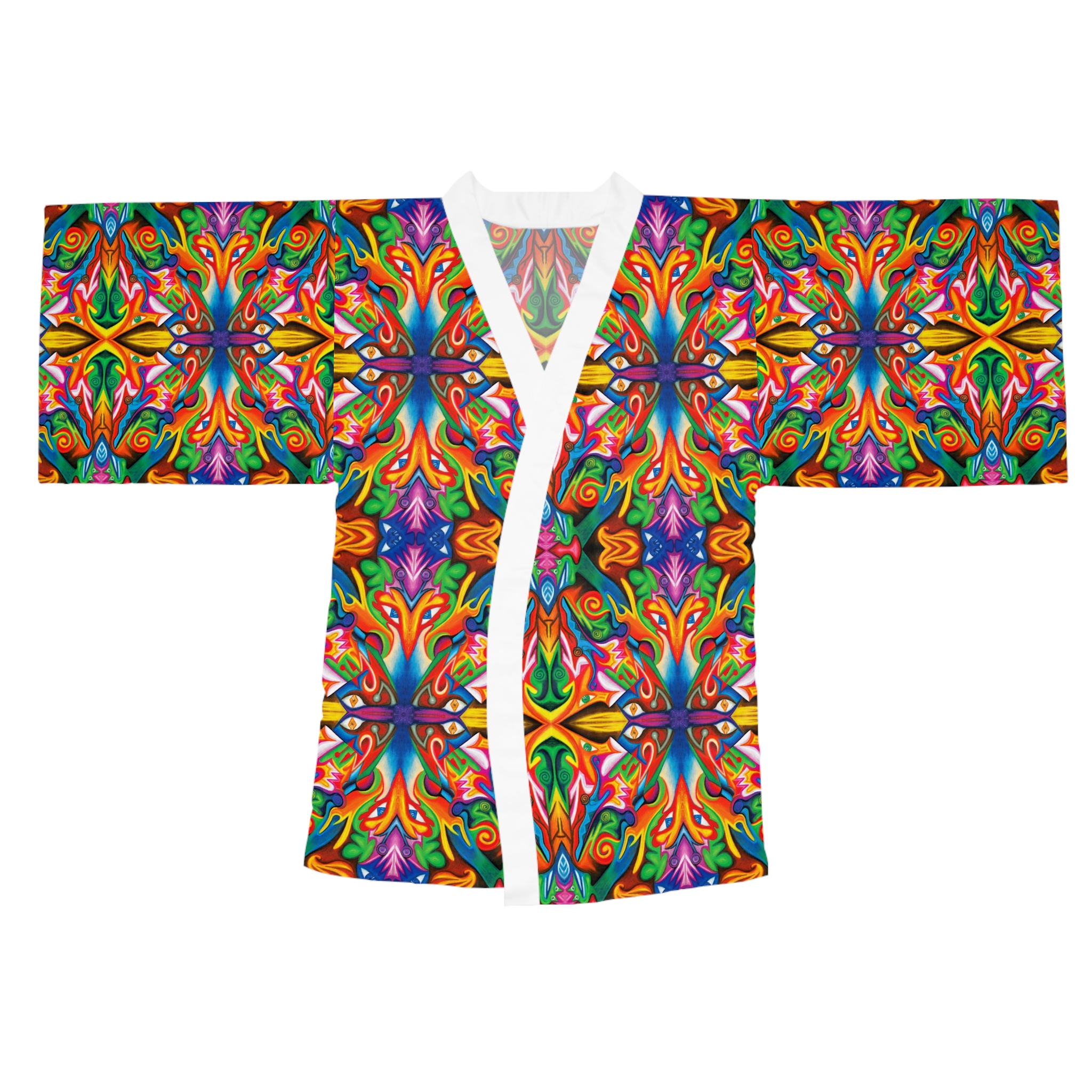 Soul Shaman Psychedelic Kaleidoscope Kimono